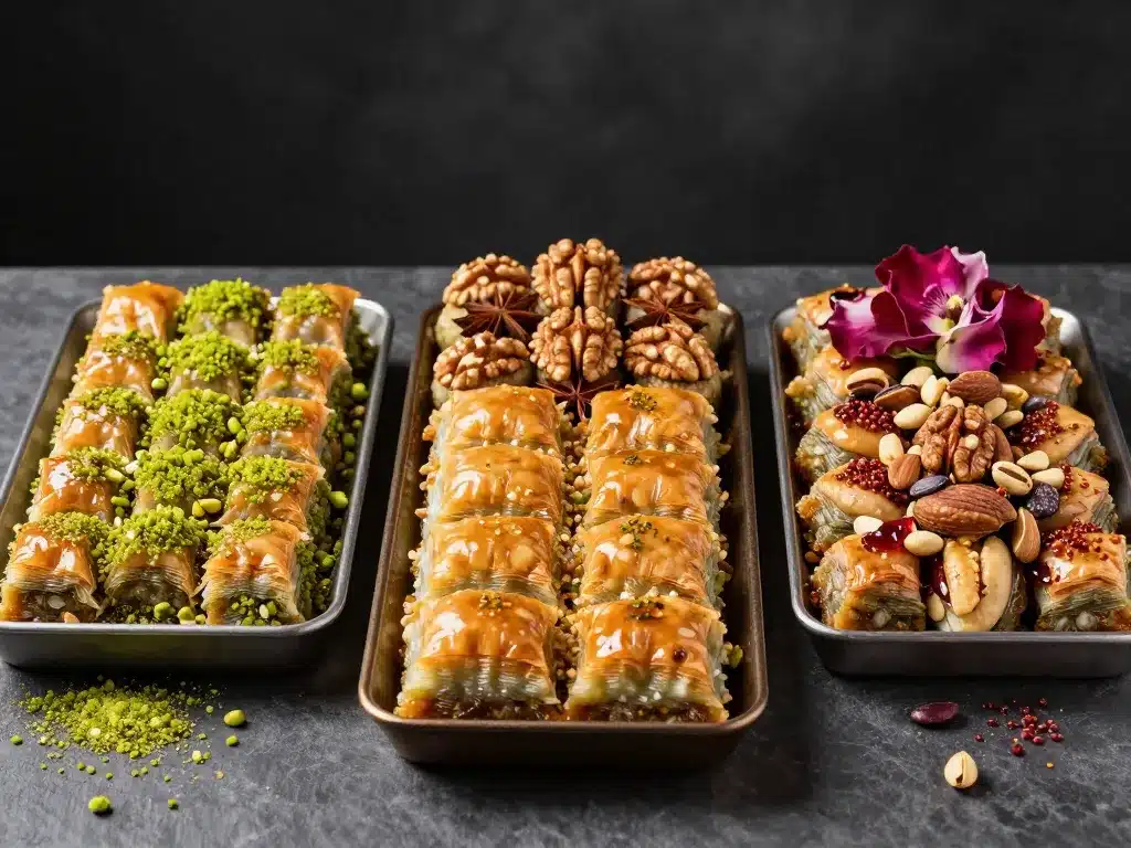 Baklava origine différentes traditions turques grecques moyen-orientales