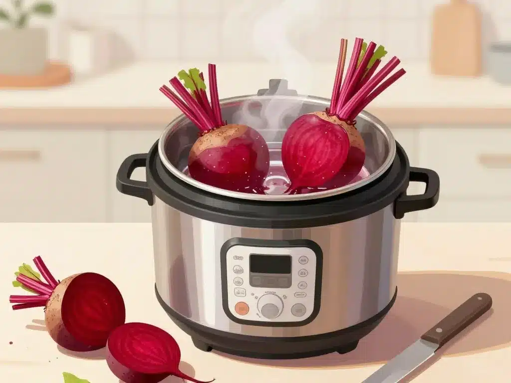 Maîtrise de la cuisson des betteraves rouges en autocuiseur