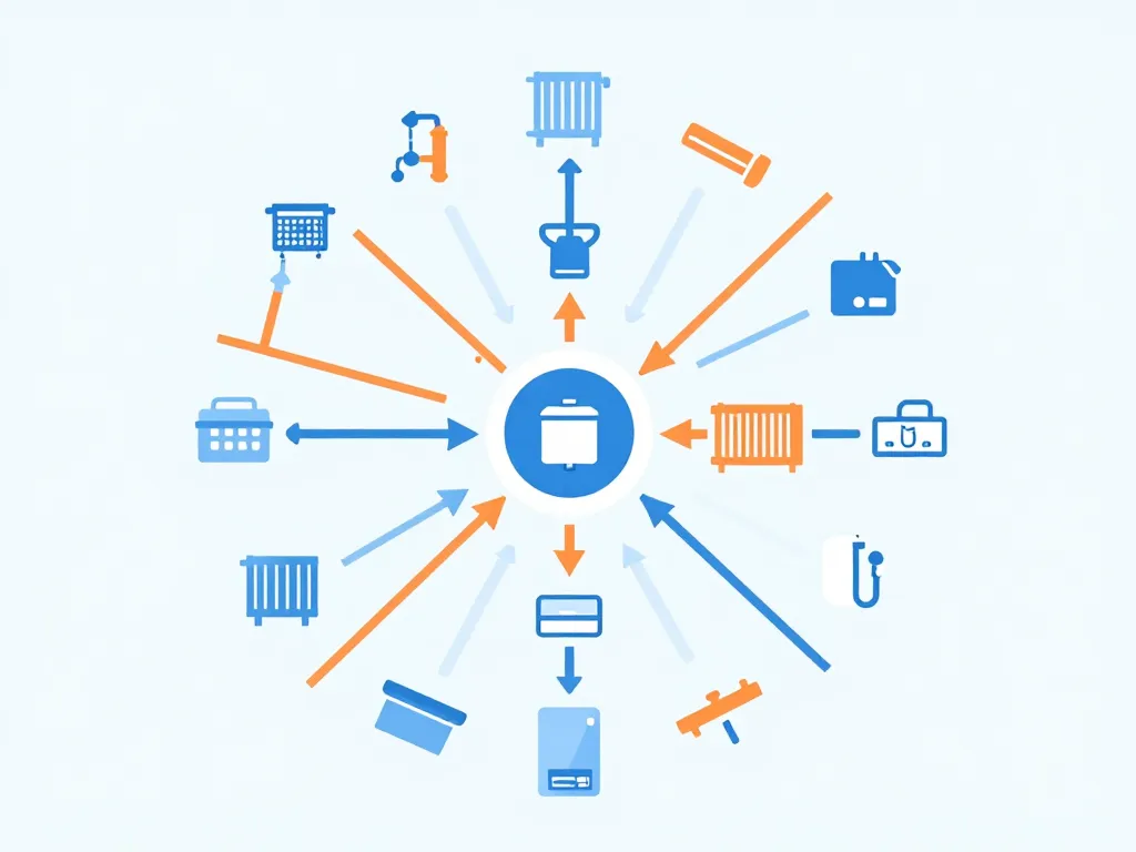 Diagramme zones intervention ETS Buisson services