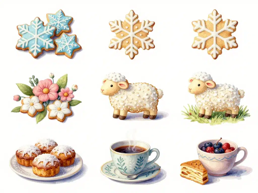 gâteau alsacien liste Noël Pâques hiver festif