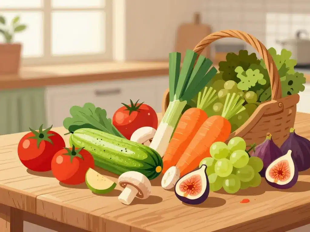 idee menu semaine septembre fruits legumes saison