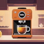 machine à café beko voyant orange mise en avant