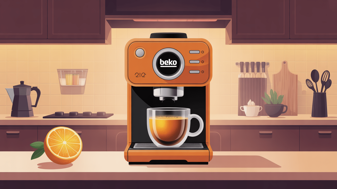 machine à café beko voyant orange mise en avant