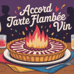 accord parfait quel vin avec la tarte flambée alsacienne