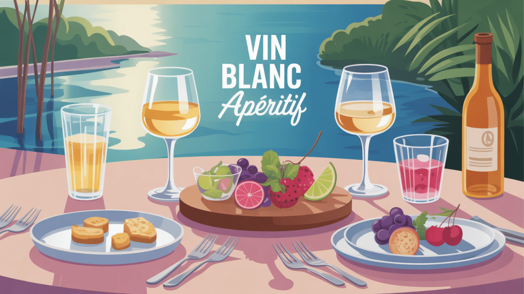 quel vin blanc pour l'apéritif image conviviale