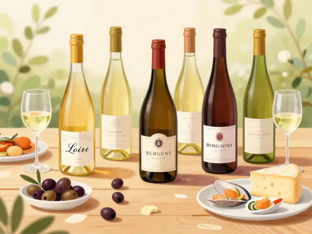 quel vin blanc pour l'apéritif styles variés