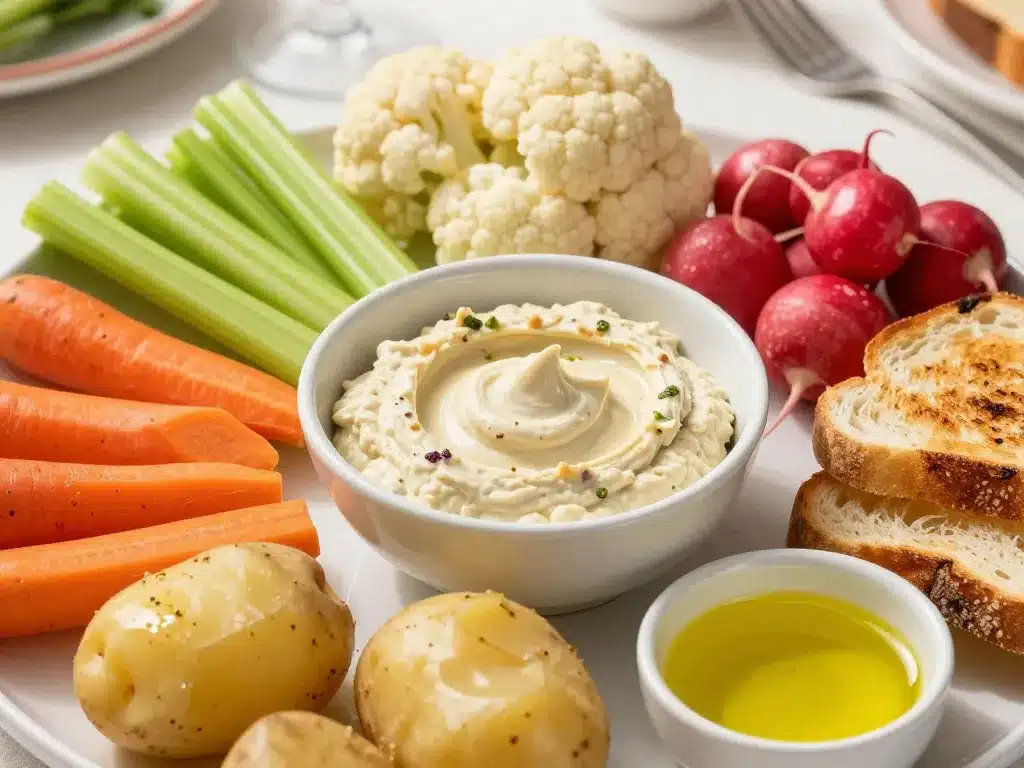 recette anchoïade crémeuse table méditerranéenne apéritif