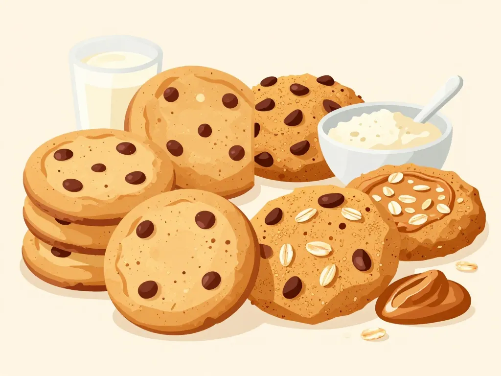 recette cookie protéiné vs classique illustration nutrition