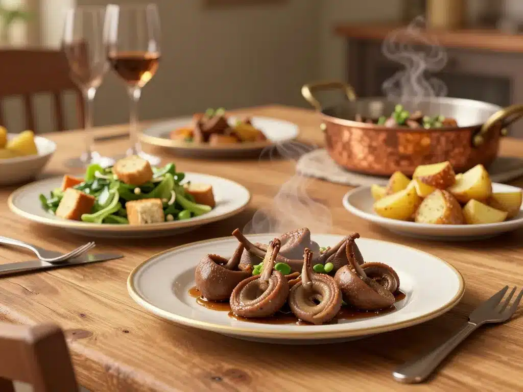 recette de gésiers de canard classique repas convivial