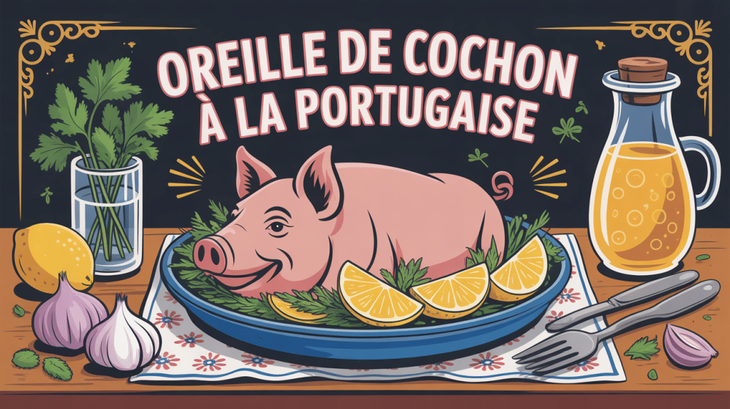recette oreille de cochon à la portugaise plat typique portugais
