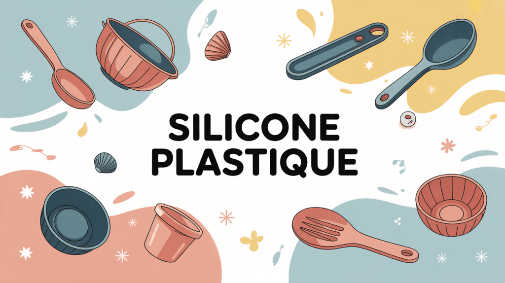 Illustration silicone plastique moules et accessoires