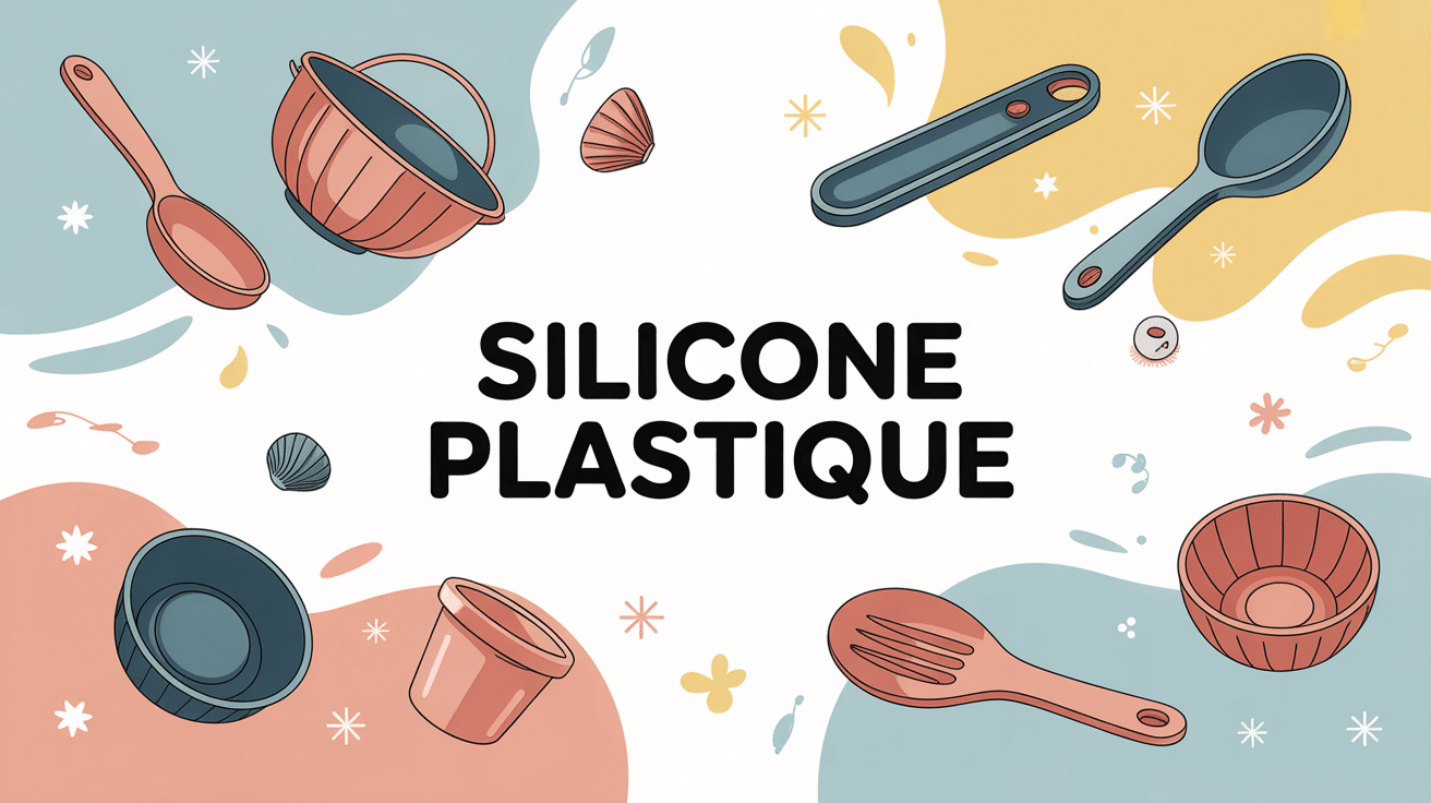 Illustration silicone plastique moules et accessoires
