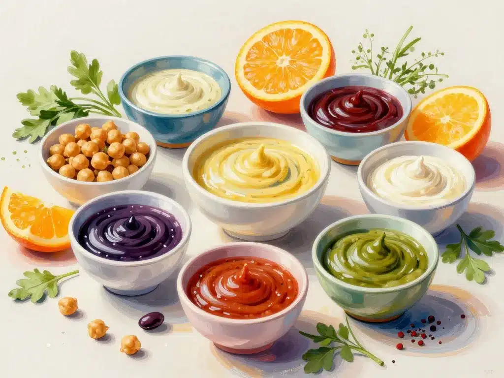 vinaigrettes légères sauce sans huile pour salade