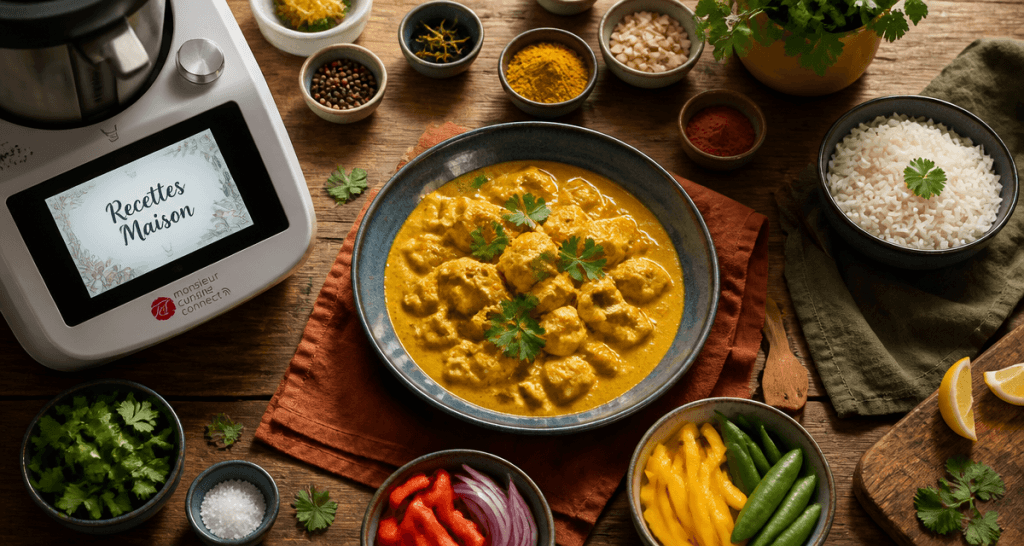 les meilleurs recettes monsieur cuisine connect curry coco