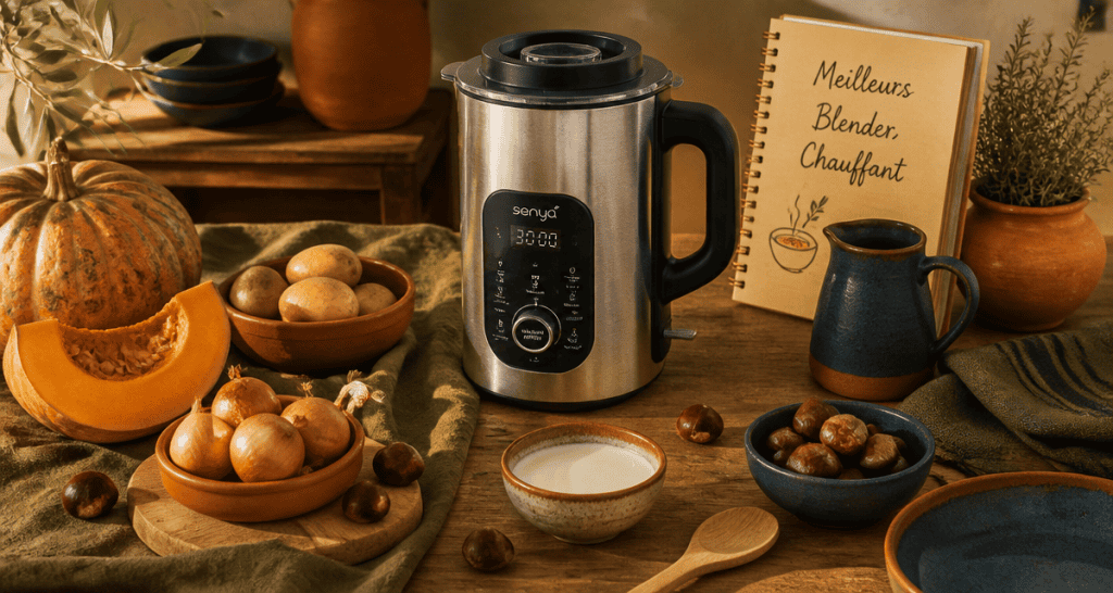 meilleurs blender chauffant inox avec légumes
