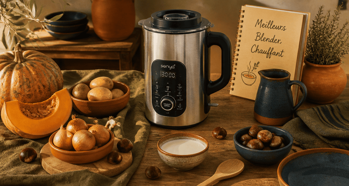 meilleurs blender chauffant inox avec légumes