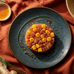 thonine crue tartare mangue assiette méditerranéenne