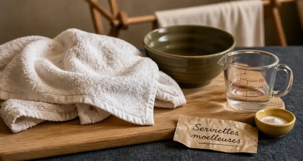 Comment avoir des serviettes de toilette moelleuse sans sèche-linge