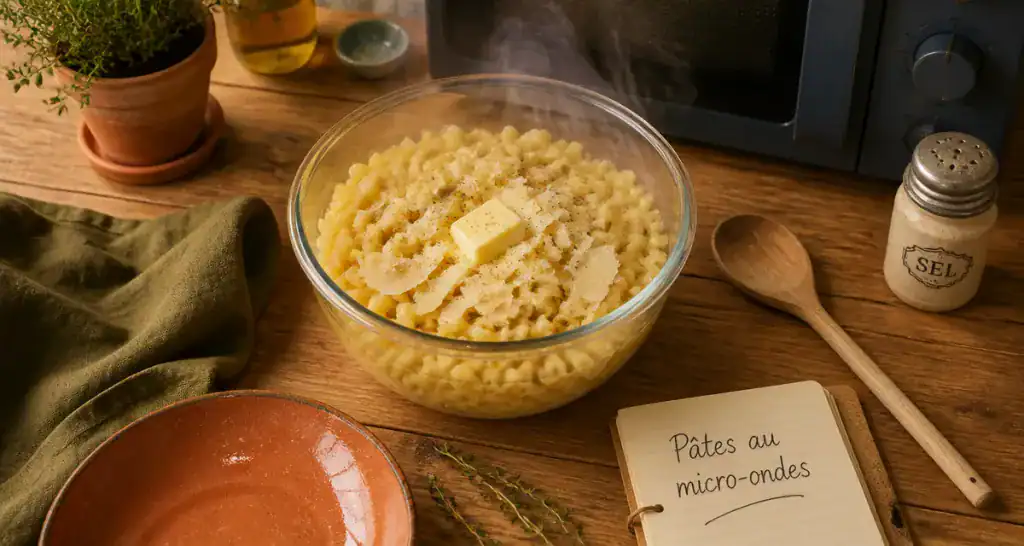 comment cuire des pates au micro ondes bol pyrex parmesan