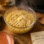 comment cuire des pates au micro ondes bol pyrex parmesan