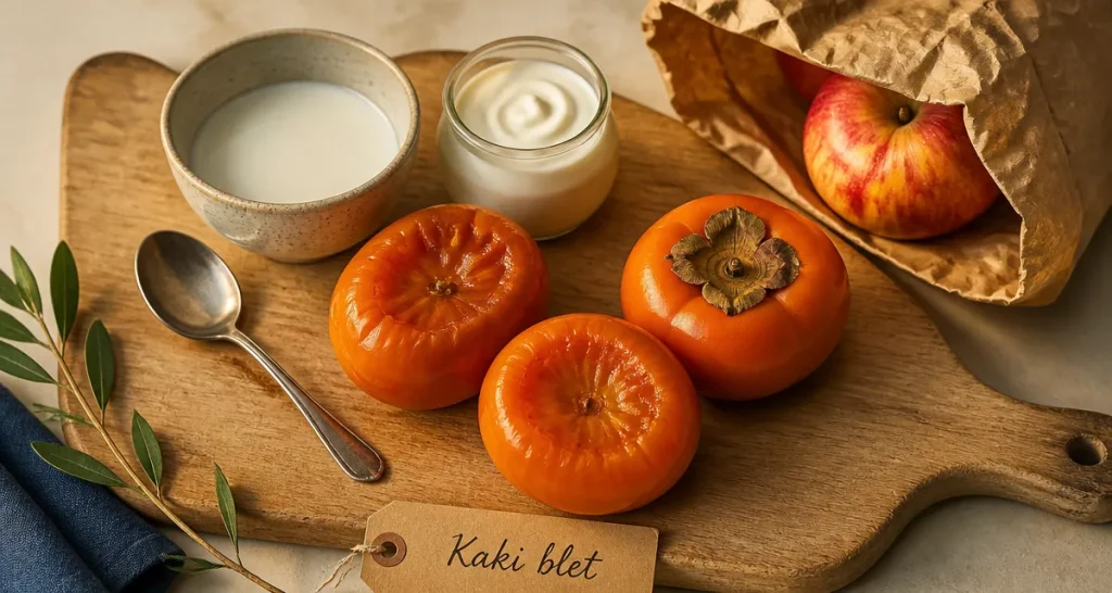 J ai manger un kaki astringent que faire : kakis mûrs et astuces pour bouche