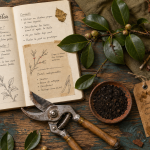 Quand tailler camelia : sécateur désinfecté pour taille et bourgeons