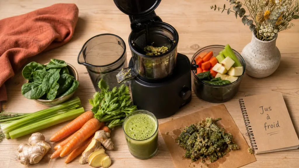 Meilleur extracteur de jus 2024 : jus à froid, nettoyage facile, garantie