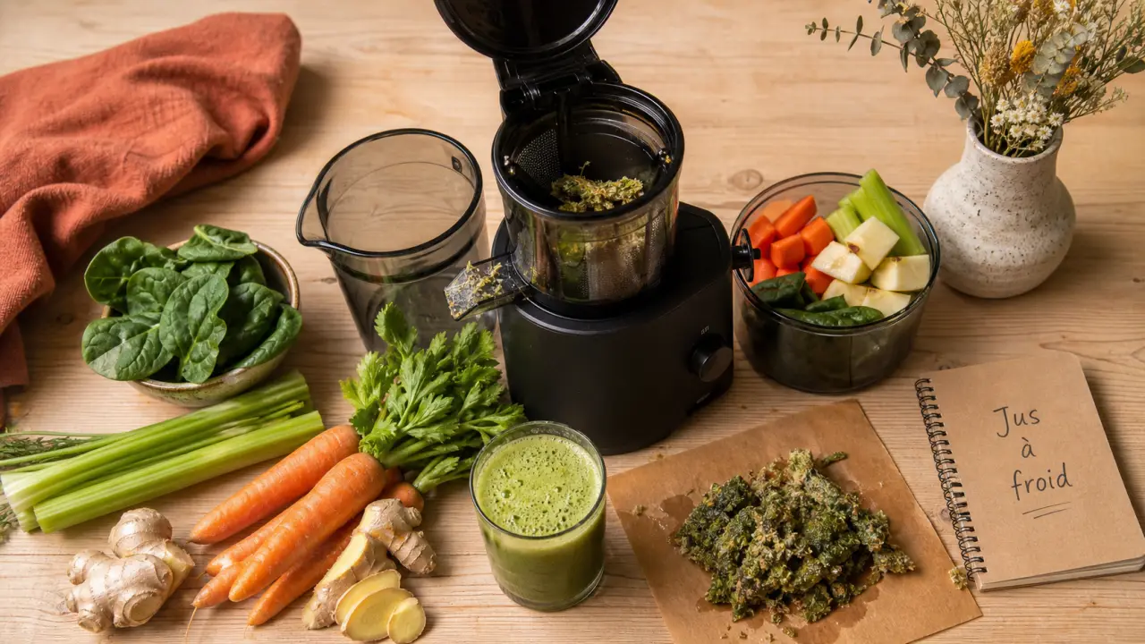 Meilleur extracteur de jus 2024 : jus à froid, nettoyage facile, garantie