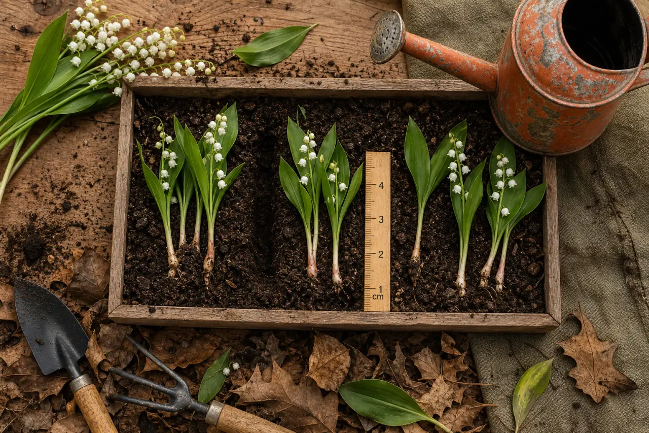 Quand et comment planter le muguet : ombre, sol frais, 2–3 cm de profondeur
