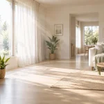 Intérieur sain et naturel : air, lumière, circulation