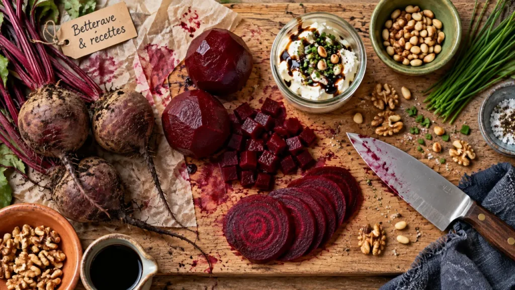 Recette des betteraves rouges : cinq façons, apéritif à dessert