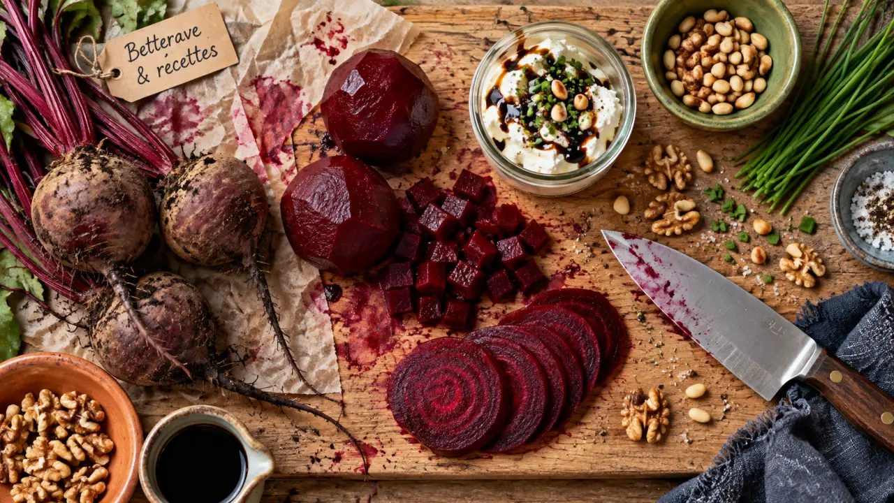Recette des betteraves rouges : cinq façons, apéritif à dessert